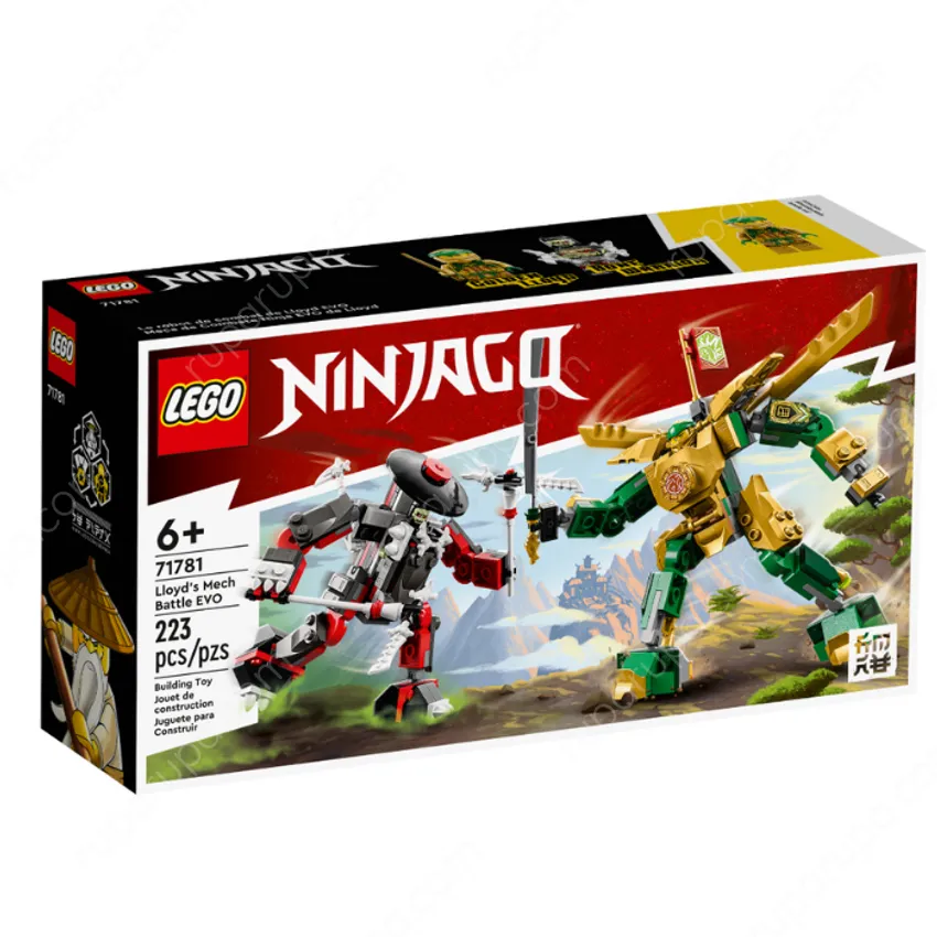 Jual Lego Ninjago Lloyd Mech Battle Evo 71781 Terbaru Ruparupa