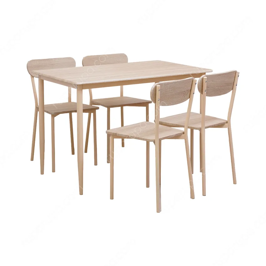 Selma Lamira Set Meja Makan 4 Kursi
