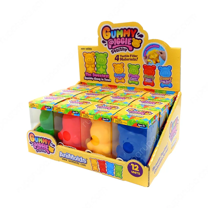 Jual Aojie Squishy Gummy Piggie Asgp 300 Random Terbaru Ruparupa