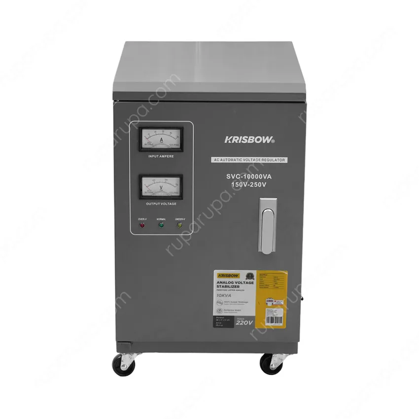 Krisbow SVC-2000VA 自動電圧調整器 Krisbow SVC-2000VA 自動電圧調整器 Jual KRISBOW Stabilizer Analog 2