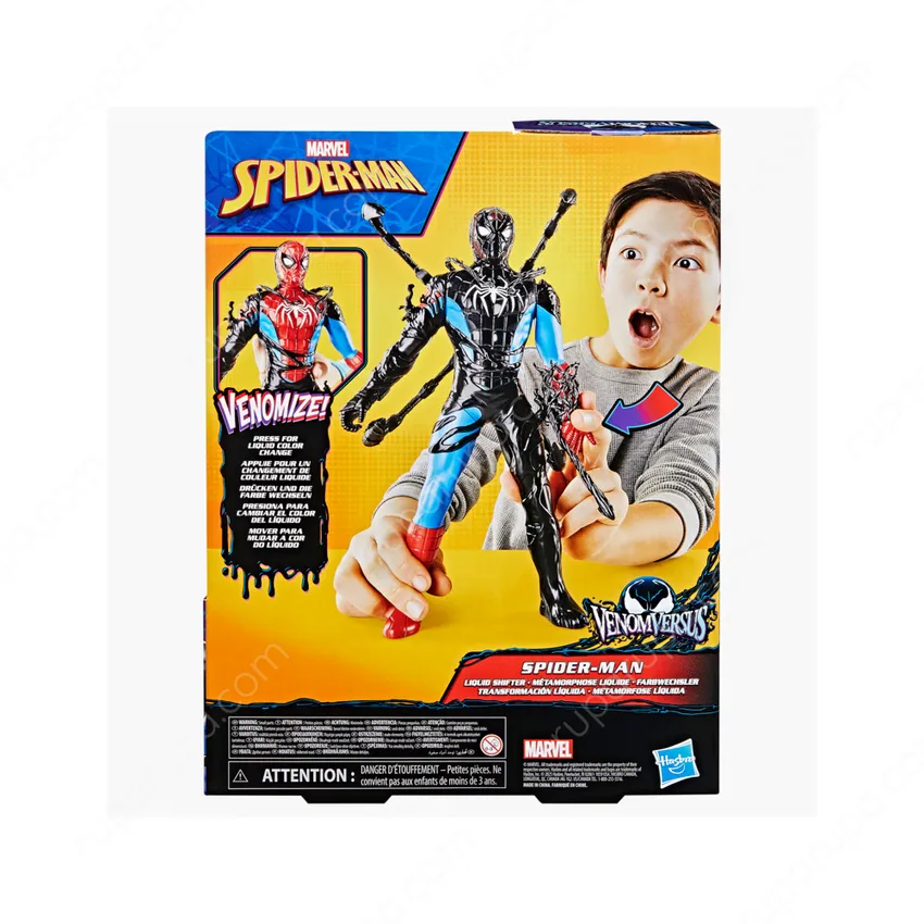 Jual Marvel Action Figure Spiderman Venomversus Liquid Shifter