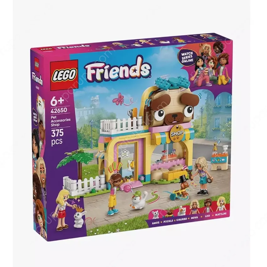 LEGO Friends Pet Accessories Shop Set 375 Pcs 42650 Mix