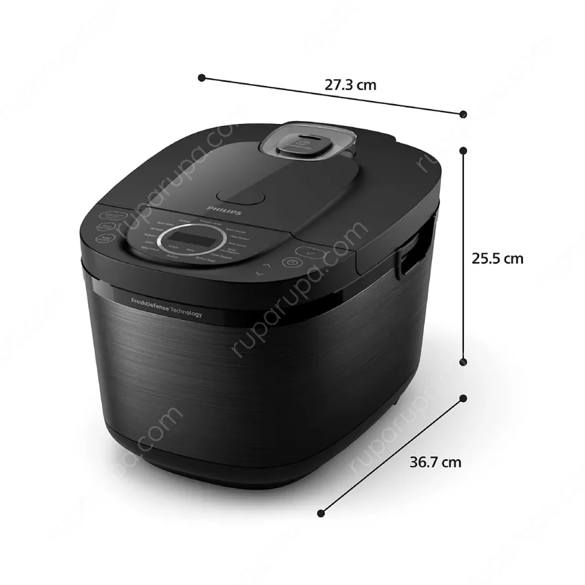 Philips Ltr Rice Cooker Hd4812/31 Hitam