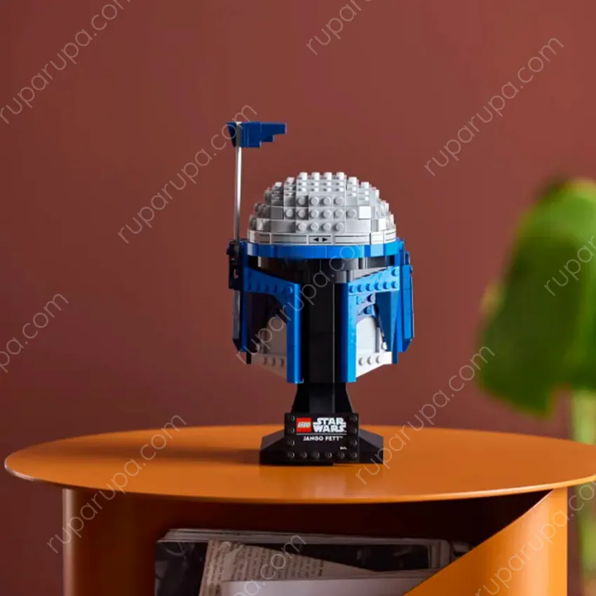 Jual Lego Star Wars Jango Fett Helmet Set 616 Pcs 75408 Hitam Biru