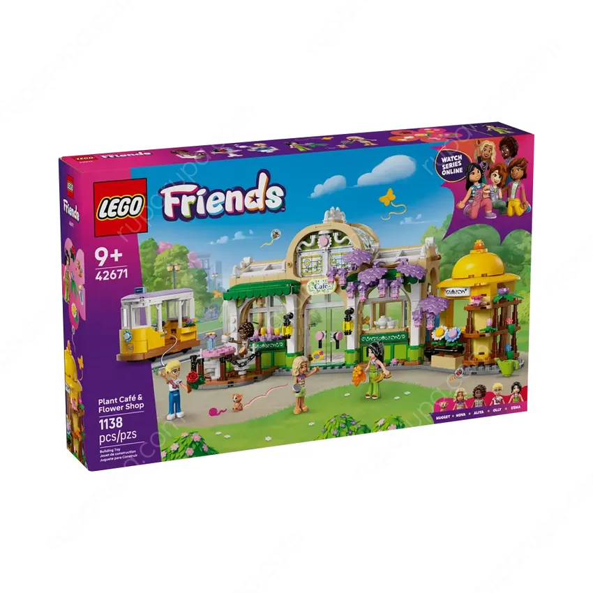 LEGO Friends Plant Cafe Flower Shop Set 1138 Pcs 42671 Mix