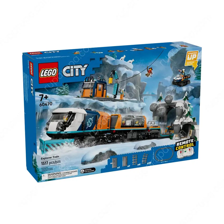 Jual Lego City Explorers Train Set 1517 Pcs 60470 Mix Terbaru