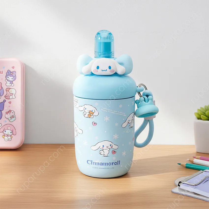 Jual Sanrio Cinnamoroll Botol Vacuum Flask Stainless Steel 316 560 ml -  Biru Terbaru | Ruparupa