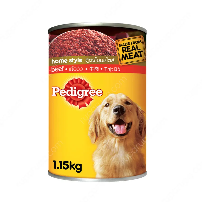 Jual Pedigree 15 Kg Makanan Anjing Basah Beef Can Terbaru Ruparupa