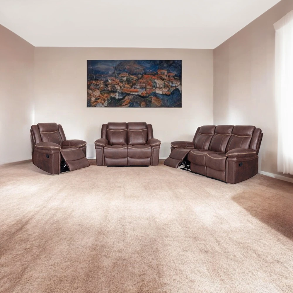 SELMA Winchester Set Sofa Recliner Fabric 