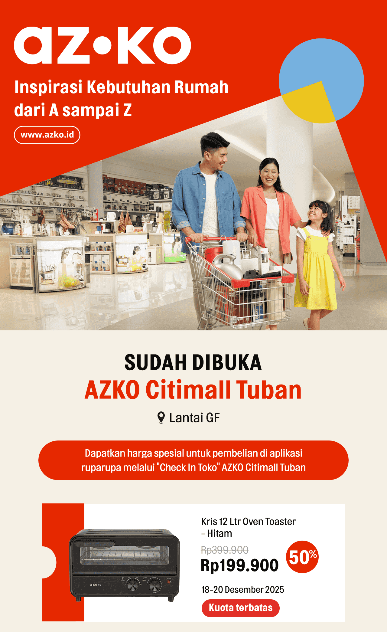 Opening Store AZKO Citimall Tuban | AZKO Online