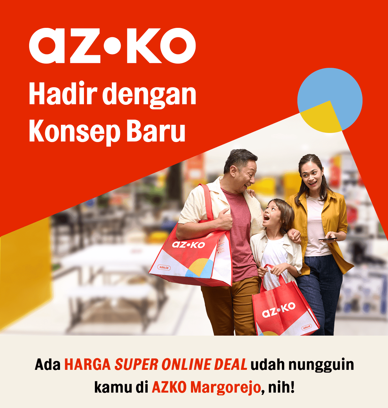 Opening Store AZKO Margorejo - After Check In | AZKO