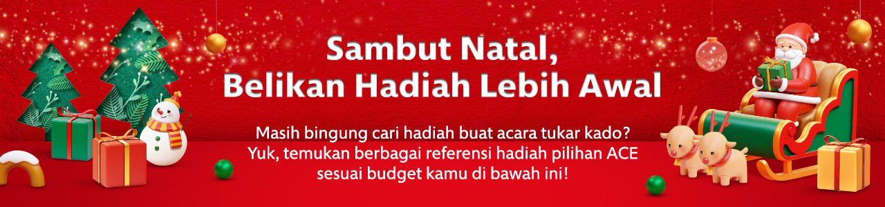 Sambut Natal Belikan Hadiah Lebih Awal