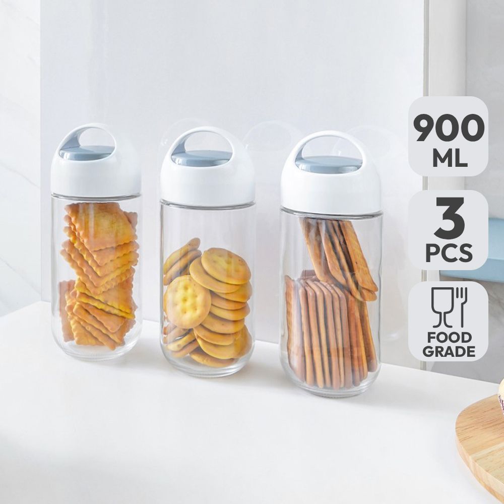 3 Stoples Kaca 900 ml