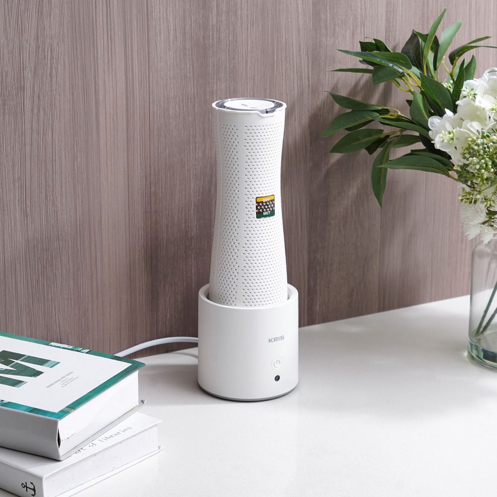 Kris Dehumidifier Dengan Silica Gel - Putih