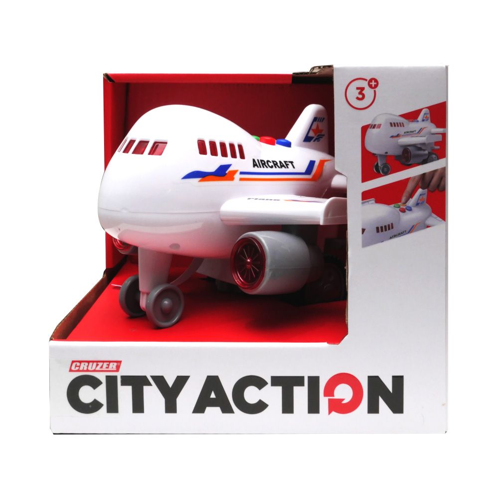 Cruzer 1:32 City Action Friction Airplane