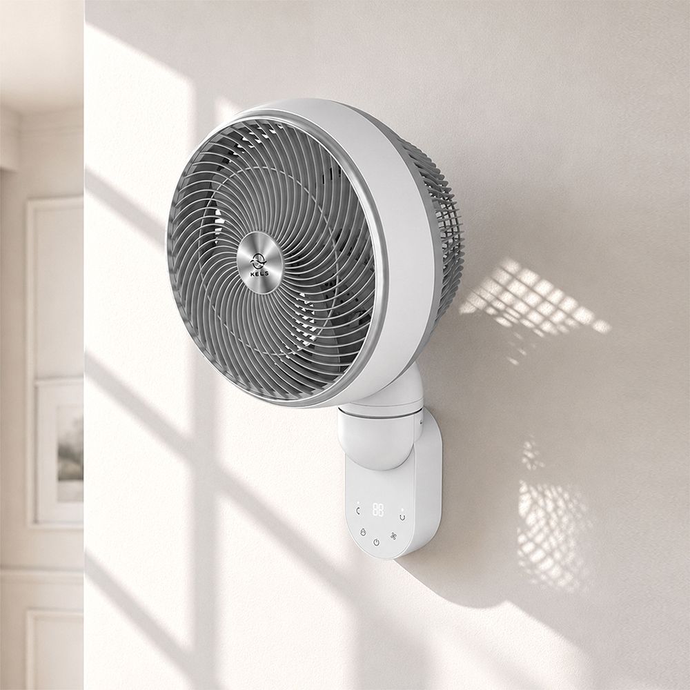 Kels Garnie Kipas Angin Dinding Circulator 12 Inch - Putih