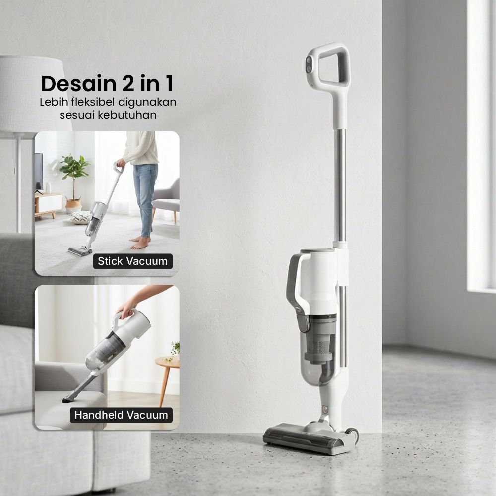 APA Vacuum Cleaner Cordless 2-in-1 400 ml 200 Watt
