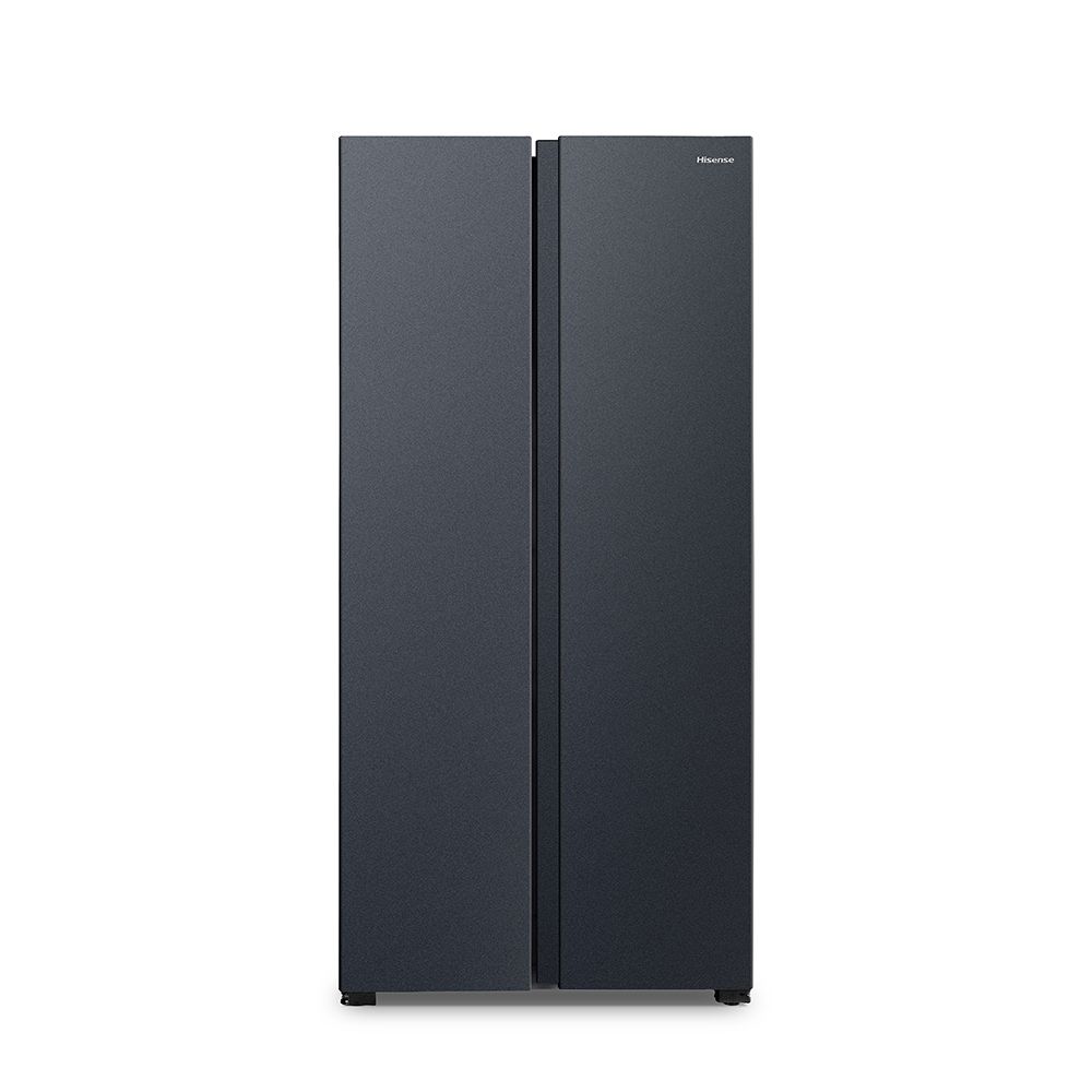 Hisense Kulkas 2 Pintu Side By Side 468 Liter RS599N4ISN - Abu-Abu