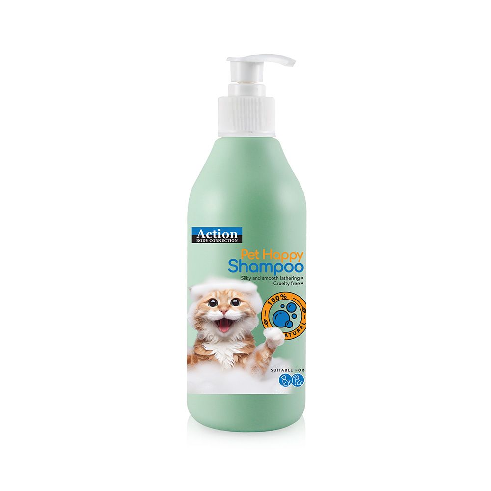 Action Sampo Kucing Pet Happy 500 ml