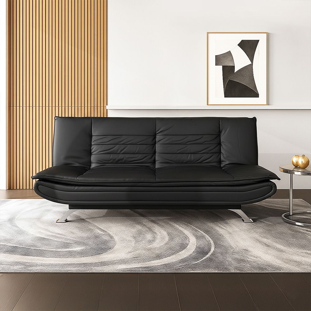 Informa Faith-2 Sofa Bed Kulit 2 Seater - Hitam
