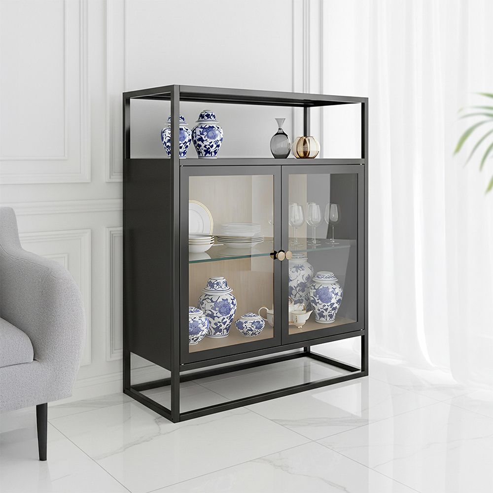 Informa Lucy Meja Konsol 80x35x100 cm - Hitam
