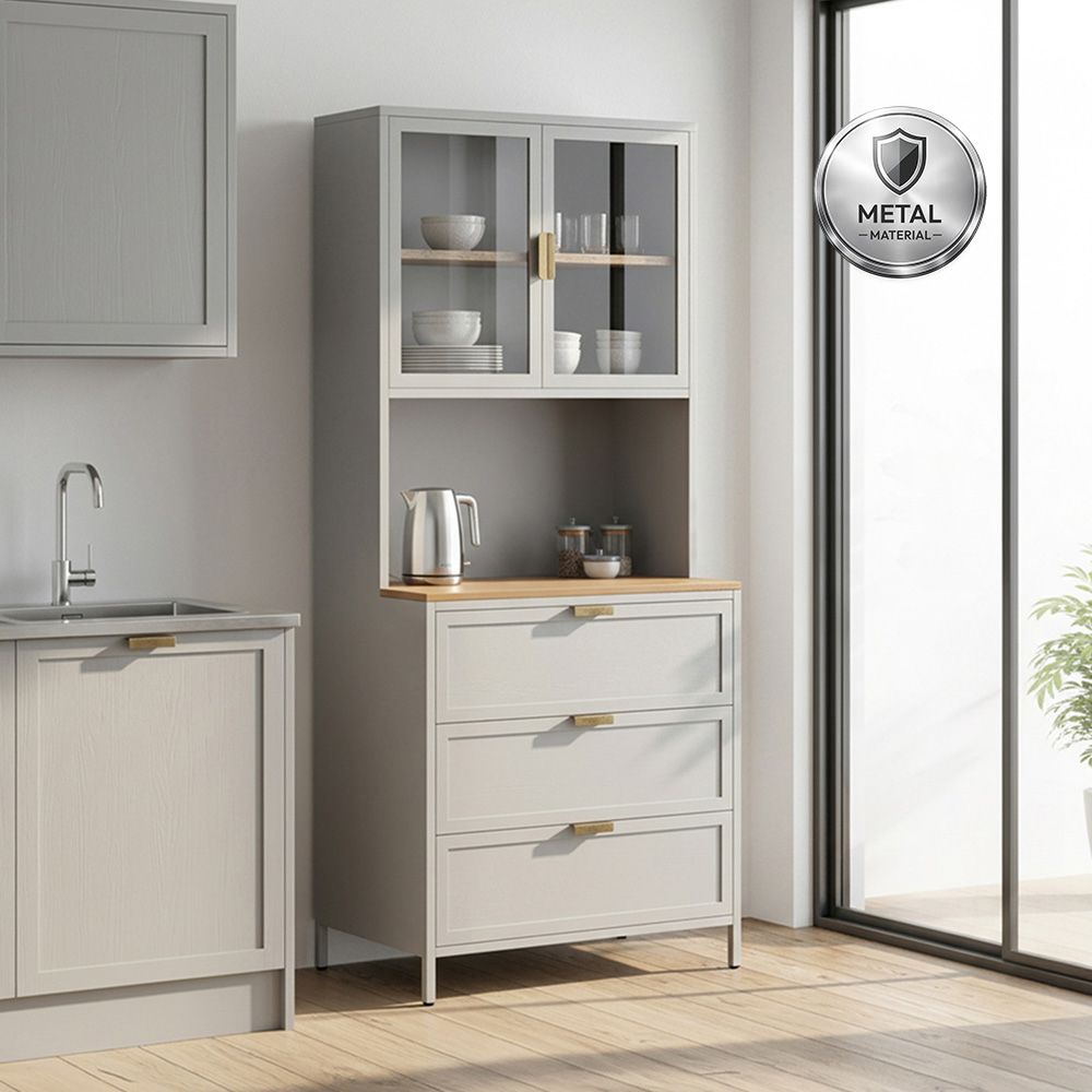 Kabinet Dapur Metal High Penny