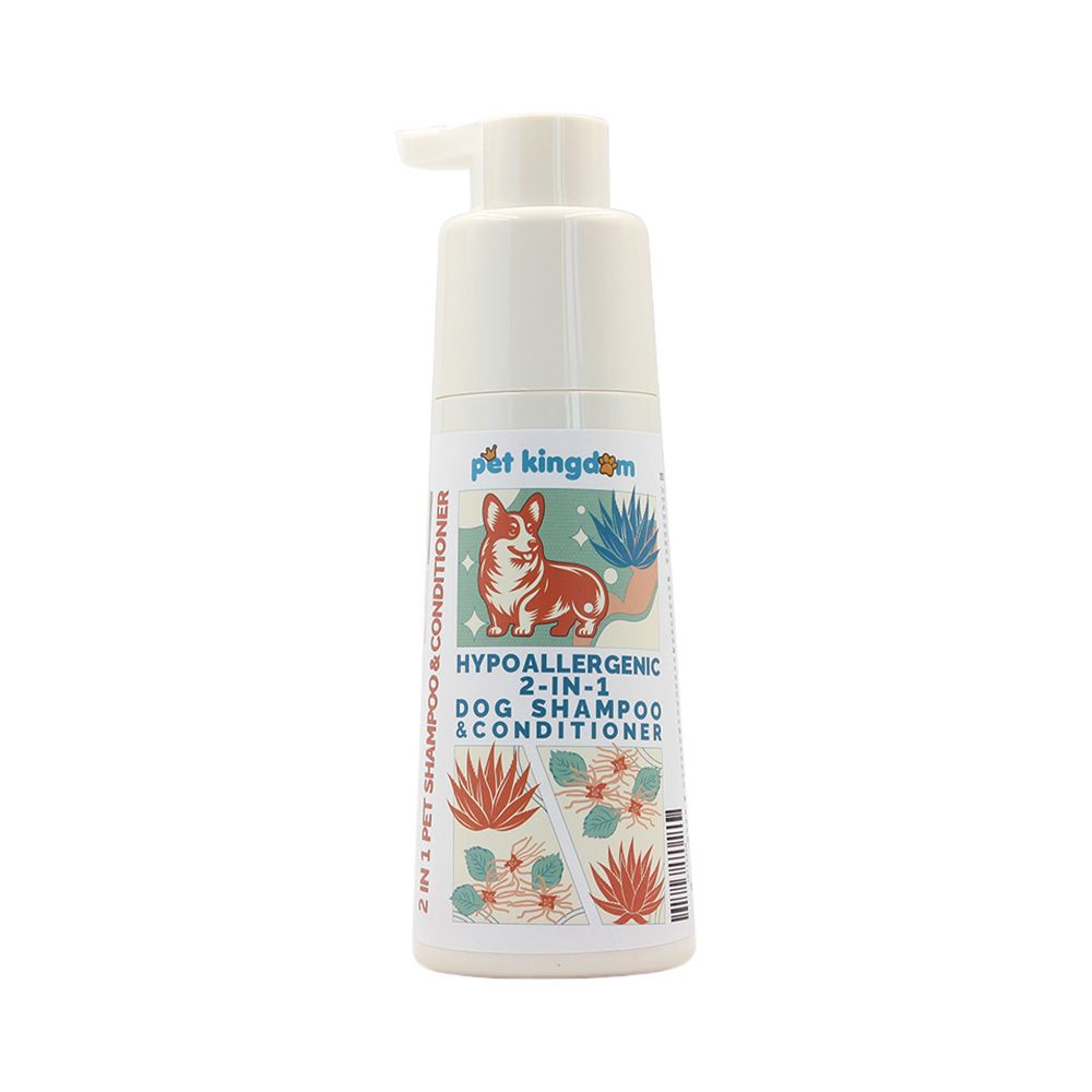 Pet Kingdom Sampo & Kondisioner Anjing 2-in-1 Hypoallergenic 500 ml