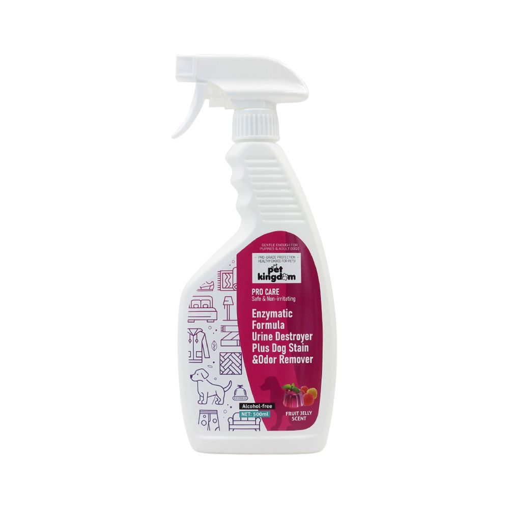 Pet Kingdom Pembersih Noda & Penghilang Bau Urine Anjing Fruit Jelly 500 ml