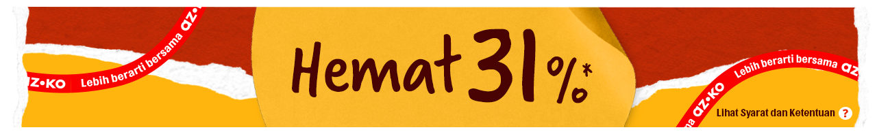 Hemat 31 Persen