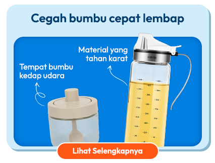 cegah bumbu lembab