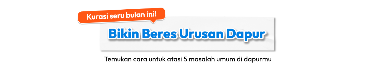 bikin beres urusan dapur