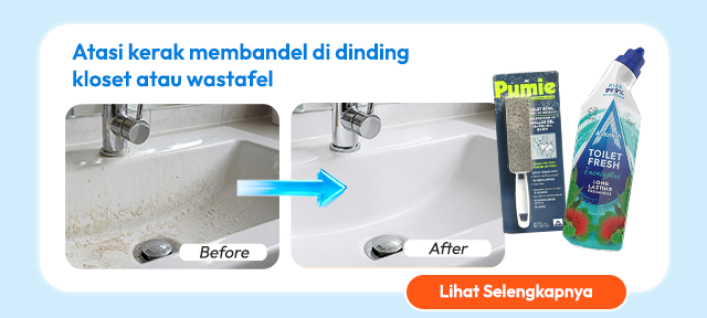 noda dinding kloset