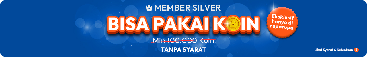 Member Silver Bisa Pakai Koin