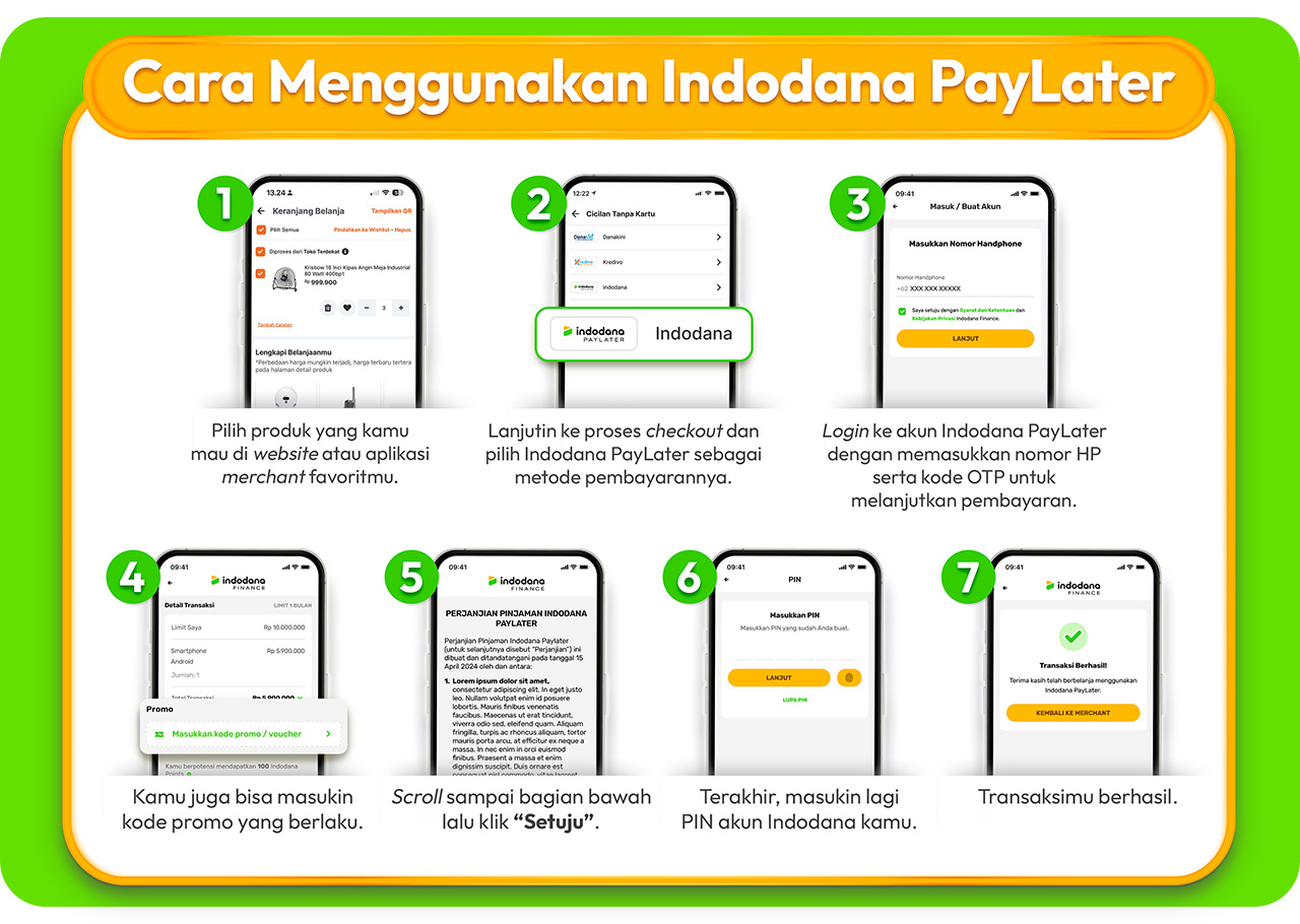 Cara Menggunakan Indodana Paylater