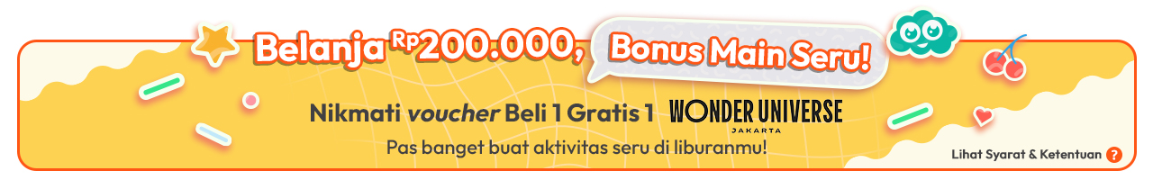 Voucher BOGO Wonder Universe