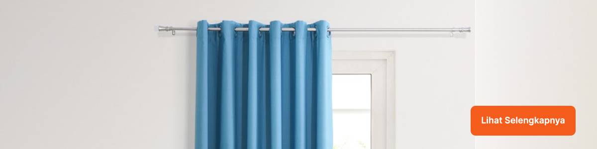 cara memasang gorden