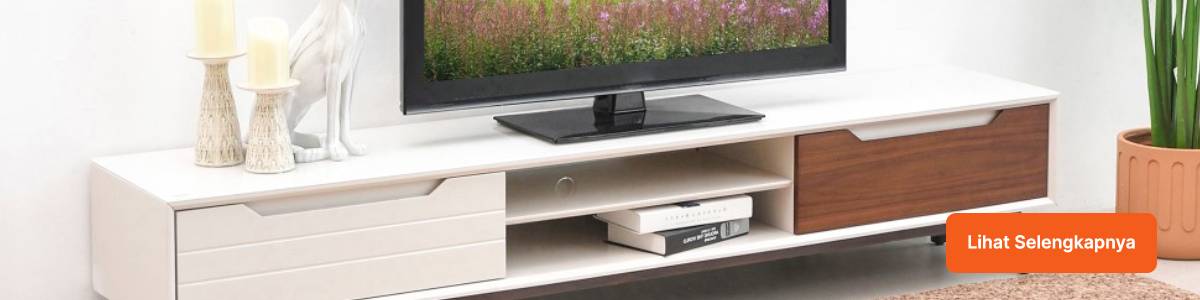 tips memilih model dan ukuran rak tv