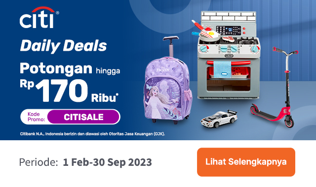 Semua Promo Partner TGI Citibank CITISALE