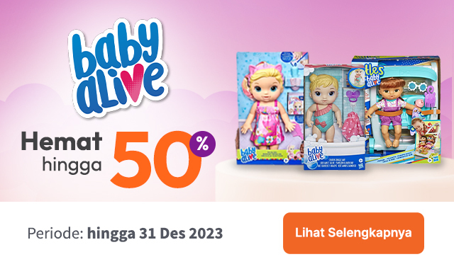 Semua Promo TGI Baby Alive Hemat 50 Persen