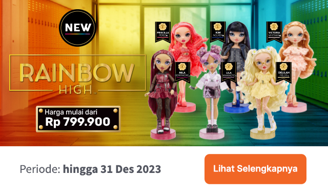 Semua Promo TGI Rainbow High