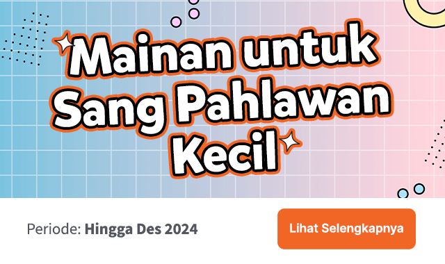 Semua Promo TGI Mainan Laki-Laki Terfavorit