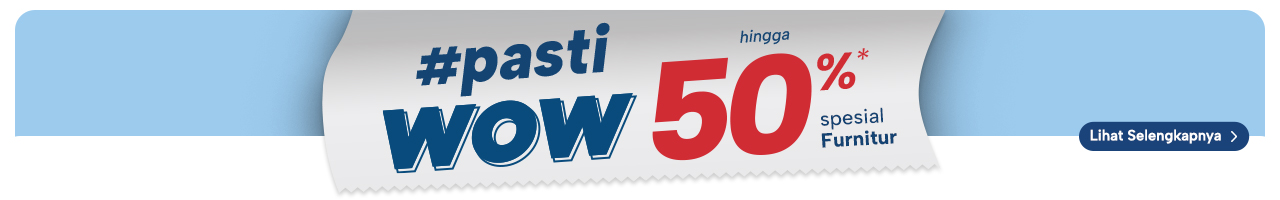 Furnitur Pasti Wow 50 Persen