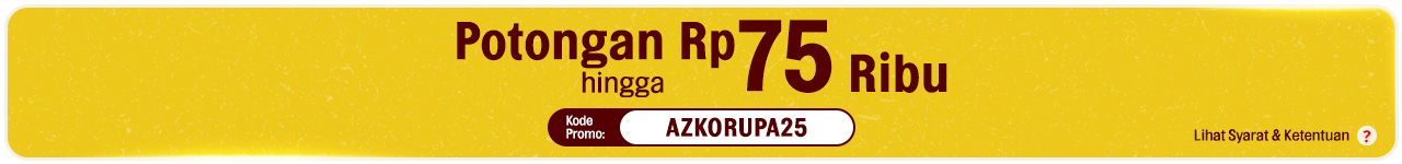 Traktiran Pengguna Baru AZKORUPA25