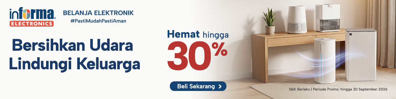 Slider IE Bersihkan Udara Lindungi Keluarga