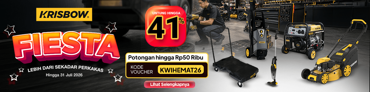 Krisbow Fiesta Lebih Dari Sekadar Perkakas