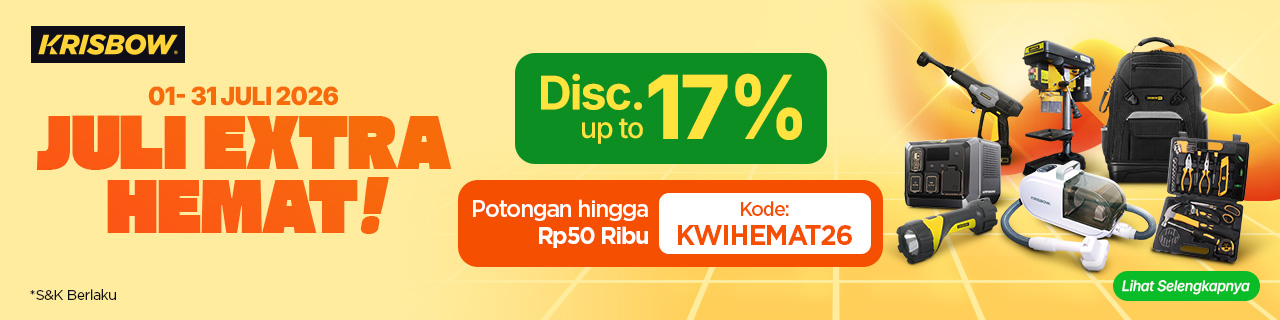 Krisbow Juli Extra Hemat