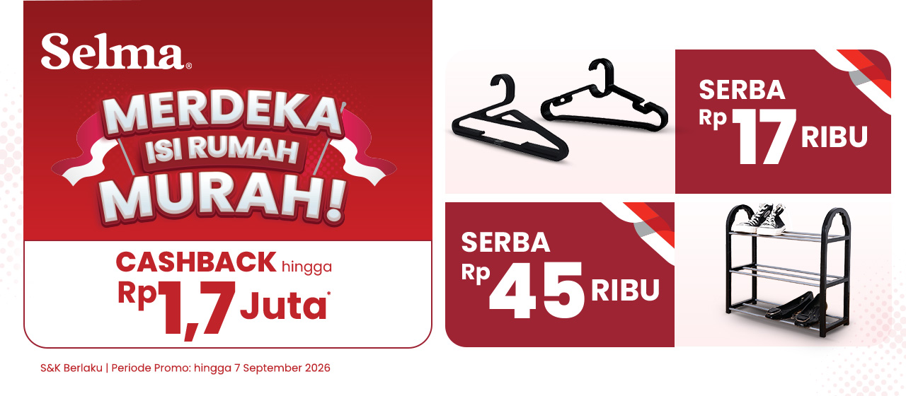 Slider Selma Merdeka Isi Rumah Murah
