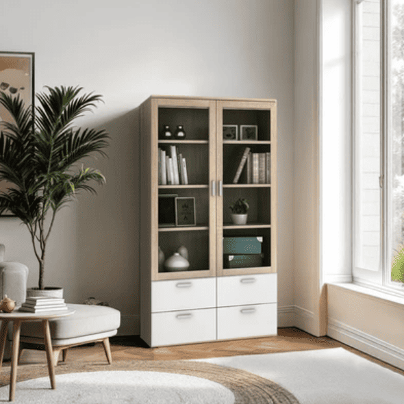 Selma Thyme Rak Buku 2 Pintu