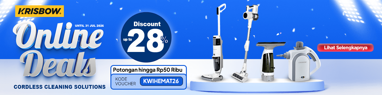 Krisbow Online Deals Cordless Cleaning Solutions