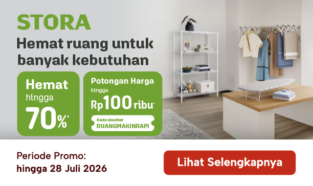 Hemat Ruang untuk Banyak Kebutuhan